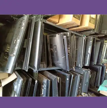 Professional TV repair technician at Sri Annai Electronics Trichy